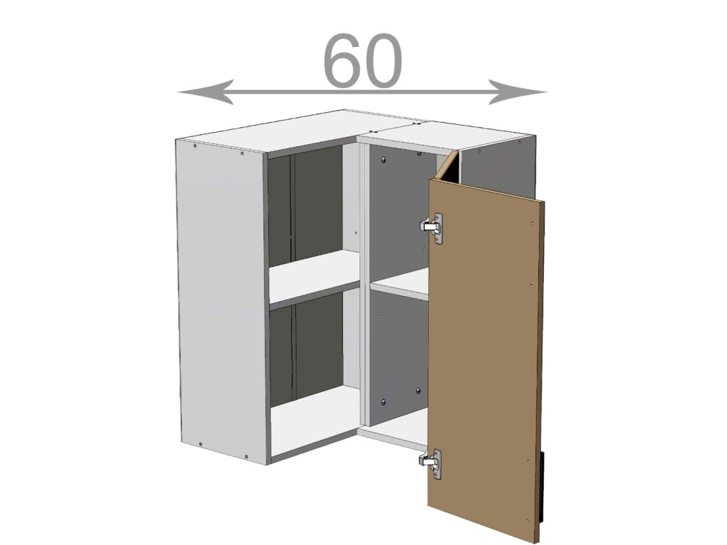 kuchynska horna rohova skrinka sirka 60 cm 2 dvierka lomene dbfdjpdphyyphjbu pc0wh3uadaoeqtag