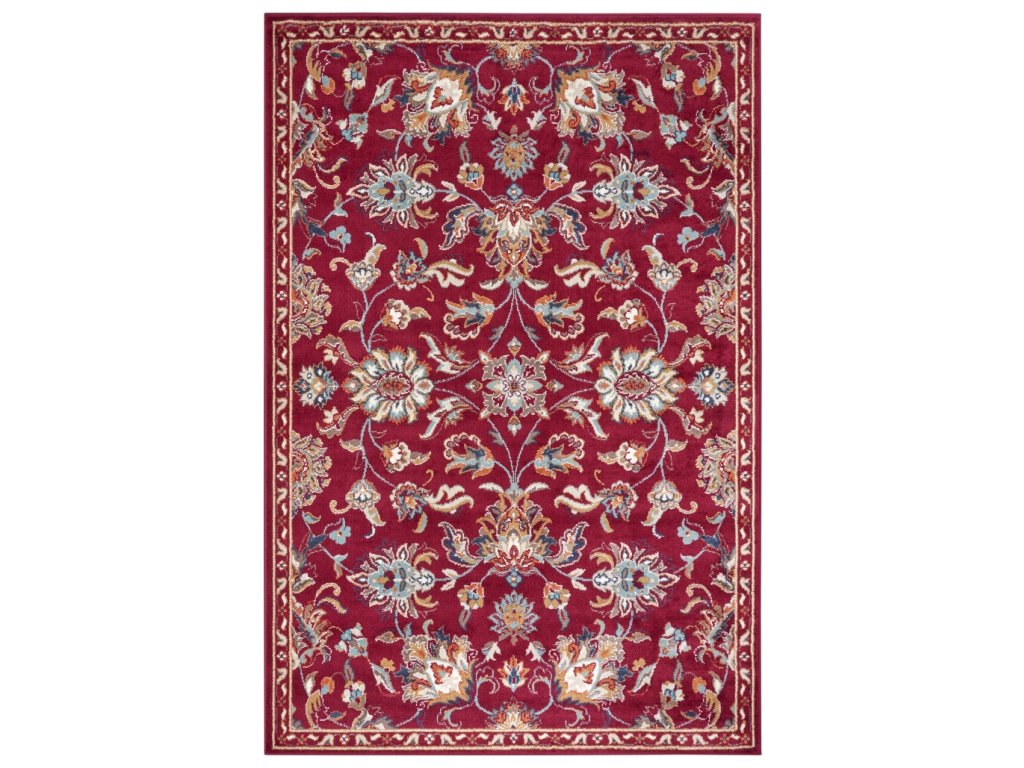 Kusový koberec Luxor 105633 Caracci Red Multicolor (Rozměry koberců 57x90)