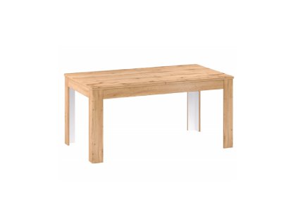 Rozkládací jídelní stůl, dub apalačský, 160-200x90 cm, PUSAN S