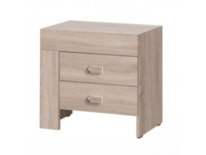 Noční stolek Cezanne R21 levý sonoma, lamino, moderní design