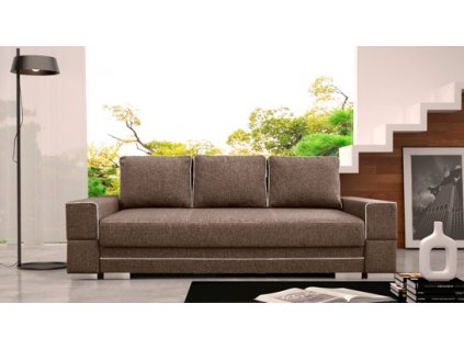 Pohovka Sabina A tmavě hnědá