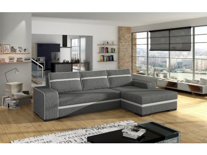 Sedací souprava Funny P šedá/EKO bílá