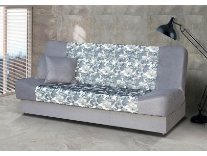 Pohovka Marry šedá/šedý vzor