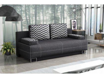 Pohovka Timmy - Sawana 05/Zygzak-grafit