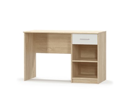 pc stol 1s biela dub sonoma teyo