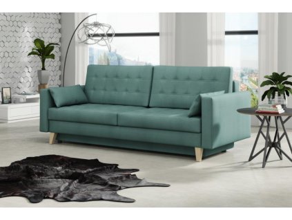 Pohovka Kelly světle zelená