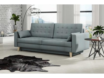 Pohovka Kelly modro-šedá