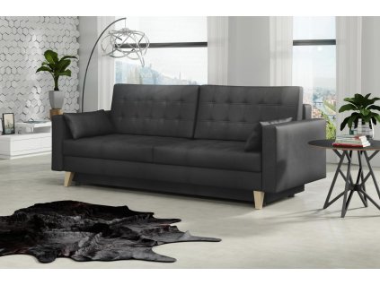 Pohovka Kelly tmavě šedá