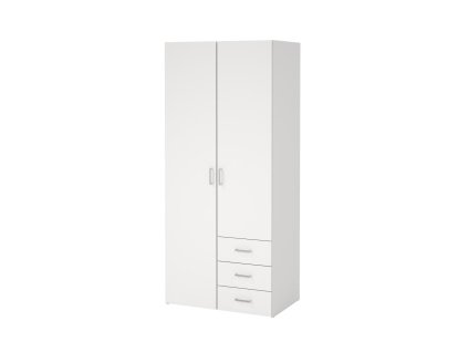 Bílá skříň Sid 2d3s 175 cm - moderní úložné řešení FALCO