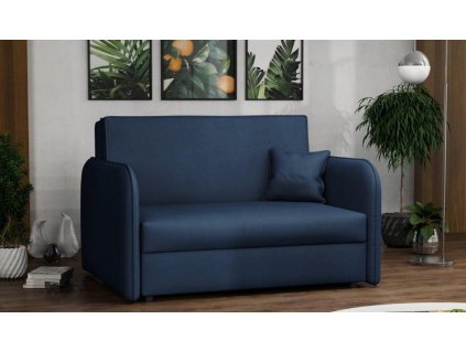 Rozkládací křeslo Vivian Loft II Mono tmavě modrá