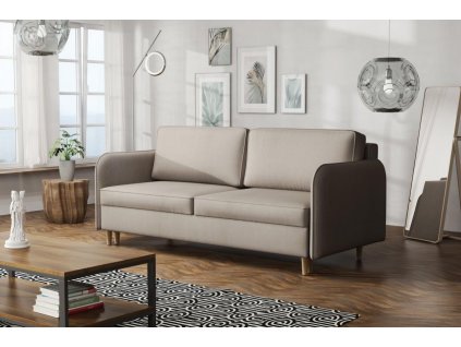 Pohovka Glorie světle hnědá