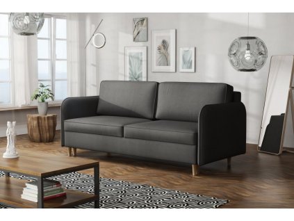 Pohovka Glorie tmavě šedá