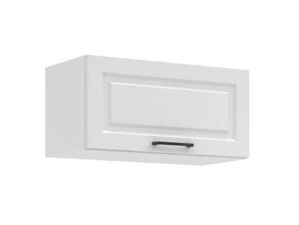 Kuchyňská skříňka nad digestoř Irma KL60-1D bílá matná, 60 cm, venkovský styl