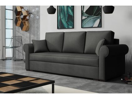 Pohovka Megan tmavě šedá