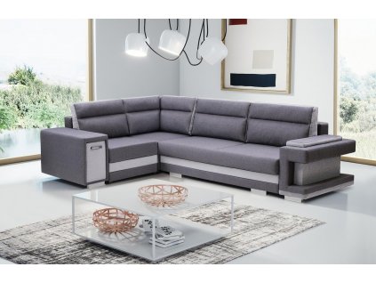 Sedací souprava Andy 1 levá šedá