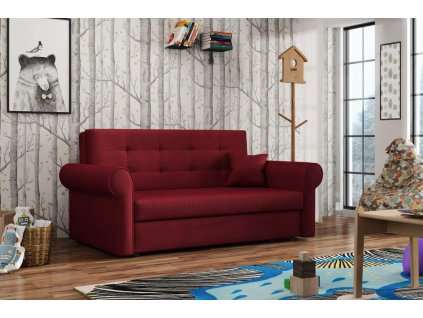 Pohovka Vivian Silver III Kronos bordó