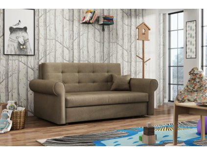 Pohovka Vivian Silver III Paros sv. hnědá