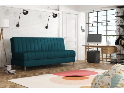 Pohovka Ejmy Mini Kronos tyrkysová