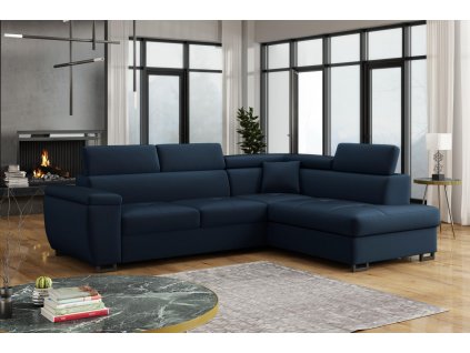 Sedací souprava Wiliam P tmavě modrá