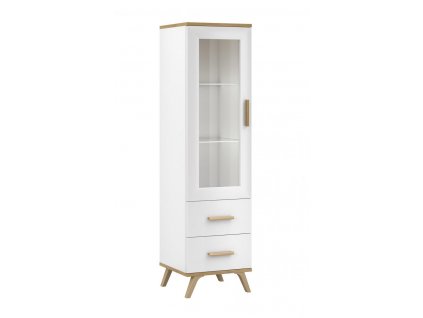 Skříň prosklená police ze skla Roky 6