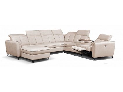 Sedací souprava ROSSO OT-2F-R-1-BRLUX-1E (Varianta Cloud 3, Orientace levá)