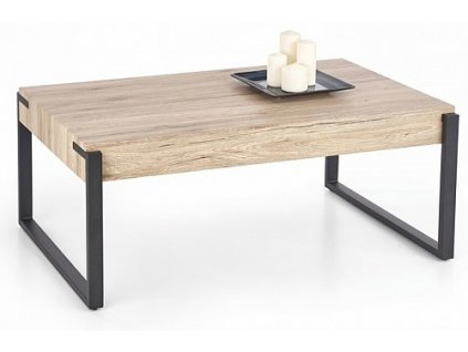 Konferenční stůl CAPRI (Varianta černý kov/san remo)