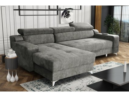 Sedací souprava Darina L šedá