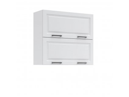 Kuchyňská skříňka Irma 2D, 72 cm, bílá, lamino/MDF, venkovský styl