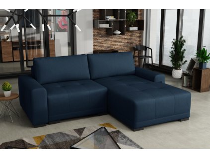 Sedací souprava Manon UNI tmavě modrá