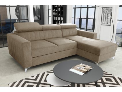 Sedací souprava Mildred P světle hnědá