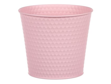 Obal kovový - kulatý, v růžové barvě (Barva Růžová)