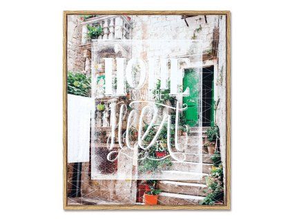 Obraz plátěný v rámečku (Barva Vícebarevná)