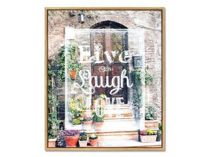 Obraz plátěný v rámečku (Barva Vícebarevná)