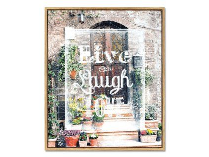 Obraz plátěný v rámečku (Barva Vícebarevná)