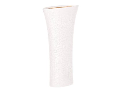 Váza keramická na suché květiny (Barva Bílá)