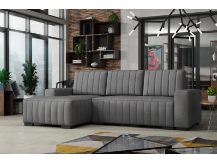 Sedací souprava Hakim L - falcone21/světle šedá