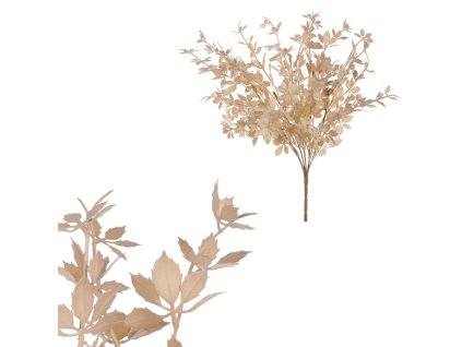 Přísavník pětiprstý - umělý trs, krémový (Barva Krémová)