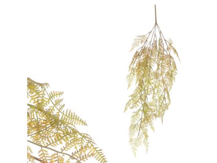 Kapradí - umělá převislá větev, světle zelená (Barva Zelená)