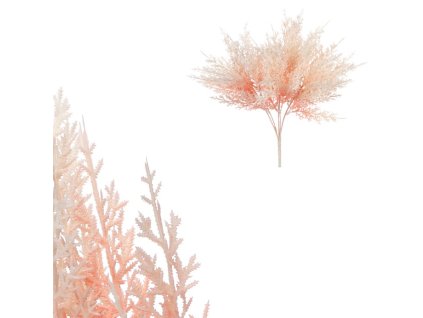 Cypřiš - umělý trs, růžová barva (Barva Růžová)