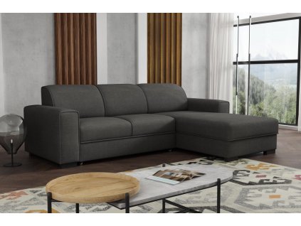 Sedací souprava Lubor P tmavě šedá