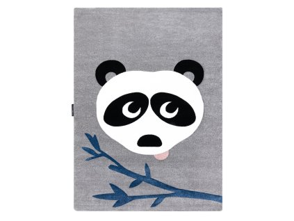 Dětský kusový koberec Petit Panda grey (Rozměry koberců 120x170)
