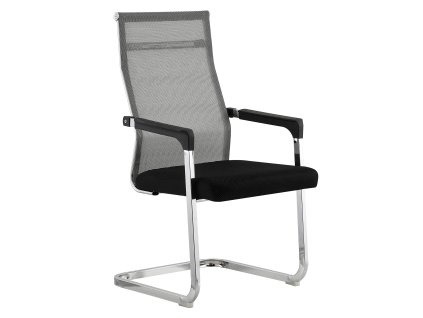 Zasedací židle, šedá/černá, RIMALA NEW