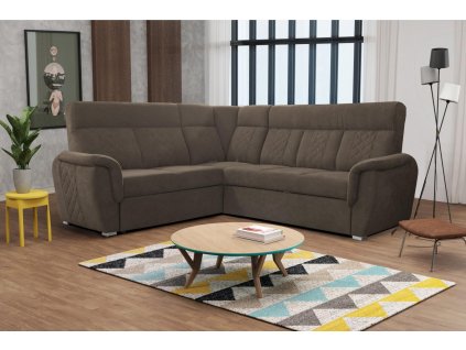 Sedací souprava Billy uni šedohnědá