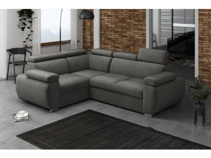 Sedací souprava Bodie P - šedá - Monolith