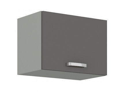 Kuchyňská skříňka Garid 50 GU 36 1F, šedý lesk, 50x40x31 cm