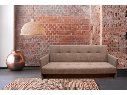 Pohovka Majka hnědá