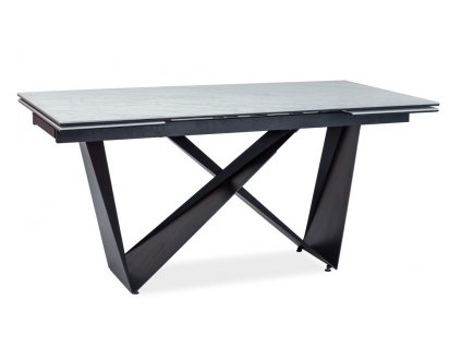 Jídelní stůl rozkládací CAVALLI II ceramic/černá