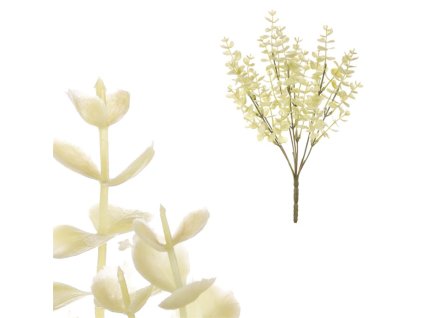 Buxus - umělý trs, barva zelená (Barva Zelená)