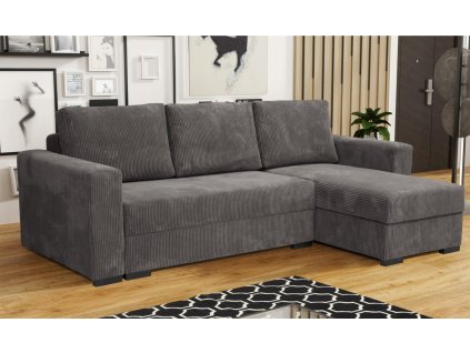 Sedací souprava Loreta Premium UNI tmavě šedá