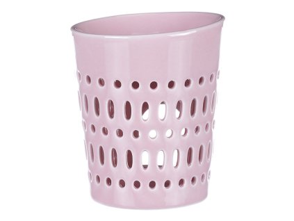 Aromalampa - porcelánová, otvory po obvodu, barva růžová (Barva Růžová)